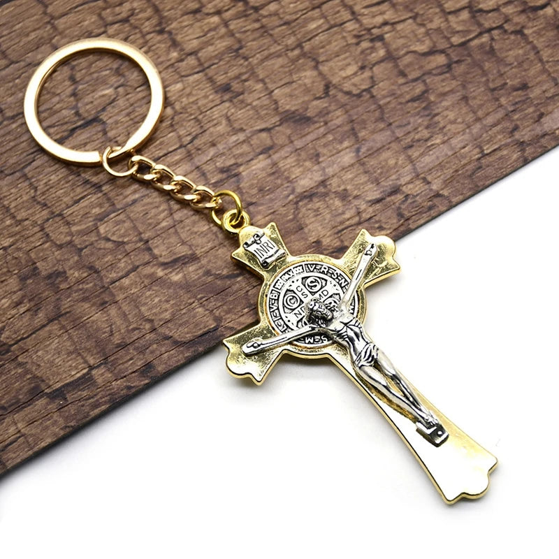 IceWays Luxury Cross Keychain