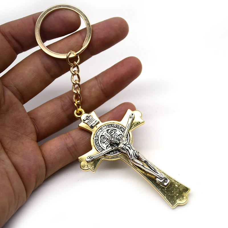 IceWays Luxury Cross Keychain